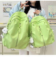 Mochila de viaje de gran capacidad, novedad de 2025, mochila escolar sencilla de Color sólido para estudiantes, Mochila deportiva, bolsa para ordenador - details 11