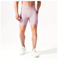 Pantalones deportivos elásticos transpirables para hombres con bolsillo, pantalones de compresión de secado rápido para entrenamiento al aire libre, ciclismo y carrera - details 14