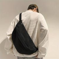 1 bolso bandolera de pana de gran capacidad, bolso cruzado de moda versátil - details 6