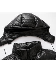Nueva chaqueta gruesa cómoda y versátil para hombre, moda para actividades al aire libre, abrigo a prueba de viento para mantener el calor, Parka informal con sombrero extraíble para invierno - details 7