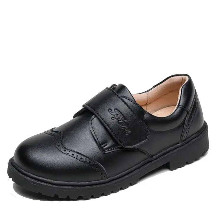 Zapatos de cuero de rendimiento para niños, zapatos formales para niños - 1