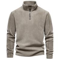 día del padre día del padre 2025 Sudadera con capucha informal al aire libre Sudadera con cuello con cremallera cálida para hombre Diseño de alta calidad Sudadera con capucha caliente para hombre - details 1