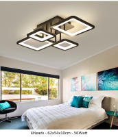 Lámpara de Techo Cuadrada TOMAXIN 65Watt con Diseño Moderno y Luce LED para Decoración de Habitación Oficina Comedor Sala de Estar Control Remoto Tipo de Producto Normal - details 7