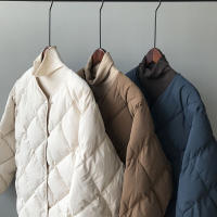 Women lightweight down cotton wear short coat autumn winter padded jacket - details 6