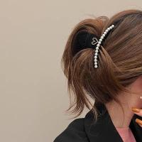 Elegante Horquilla de Perla Accesorio de Cabello de Moda para Mujeres Estilo Cangrejo de Corea - details 4