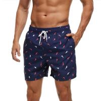 Bañador para hombre, transpirable, de secado rápido, con bolsillos, forro de malla y cordón ajustable. - details 2