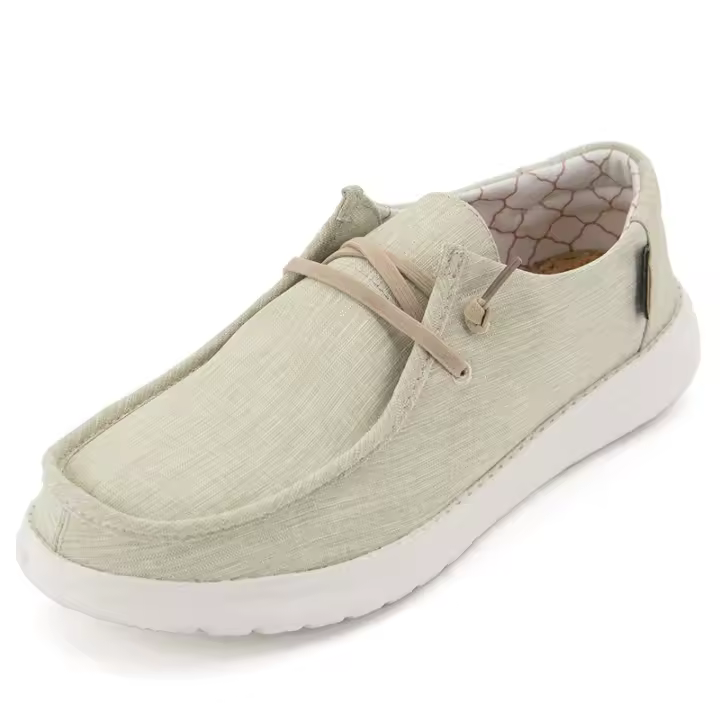 Zapatos casuales de lona Mocasines de hombre de gran tamaño Zapatos de tela Zapatos de conducción - 1