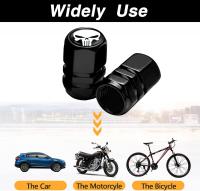Tapa de válvula de acero inoxidable para ruedas de automóviles, tapa de válvula de metal antipolvo universal, 4 piezas - details 5