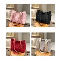Bolso de Mano de Nylon para Mujer 2025 Bolso Sólido de Color para Ir al Trabajo, Bolso de Ocio Grande Capacidad - details 1