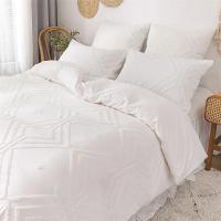 Juego de ropa de cama de flores Queen, funda de edredón y fundas de almohada, individual, doble, individual, tamaño King - details 5