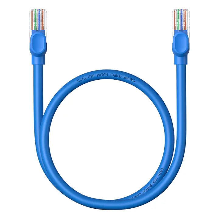 Baseus-Cable Ethernet Gigabit CAT6 de alta velocidad, Cable de conexión de red para módem de enrutador - 1