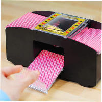 Máquina Automática De Mezclar Y Repartir Cartas Para Juegos De Poker Dispensador De Juguetes Para Viajes Hogar Fiestas Navidad Batería Operada - details 2