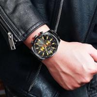 Reloj de Negocios Impermeable de Cuarzo CURREN 8351 Correa de Acero Inoxidable - details 24