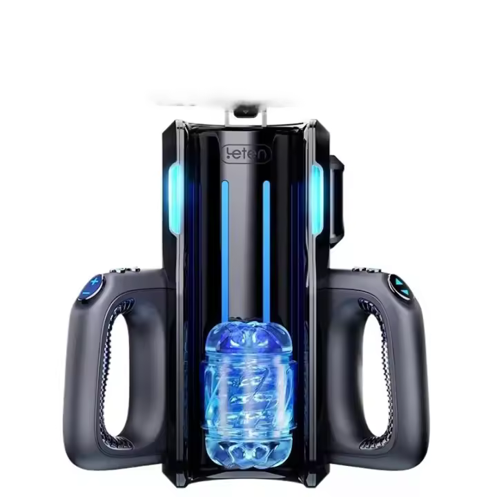 Empaque privado Sexy Thrusting-Pro Automático Telescópico 12cm Masturbador Vaginal de Empuje Juguete Sexual Potente de Alta Velocidad para Hombre - 1