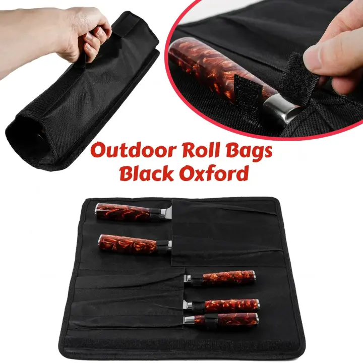 Juego de utensilios de cocina para acampar al aire libre, bolsa de almacenamiento, herramientas para bar - 1