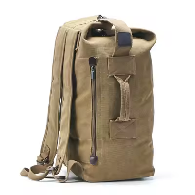 Mochila de Viaje de Gran Capacidad Bolsa Deportiva para Hombres Bolsa de Lona de Moda - 1