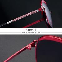 Gafas de Sol Polarizadas para Mujeres Lente de Gradiente Oculos de Sol Cuadrados de Marca de Lujo - details 23
