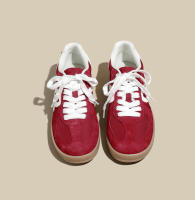 Nuevo cuero retro transpirable cabeza redonda con cordones zapatos de tabla de entrenamiento alemanes ligeros de suela gruesa - details 21
