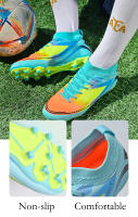 Zapatos de fútbol AG FG para hombre, zapatillas transpirables con suela antideslizante, cornamusas de fútbol para exteriores, novedad - details 10