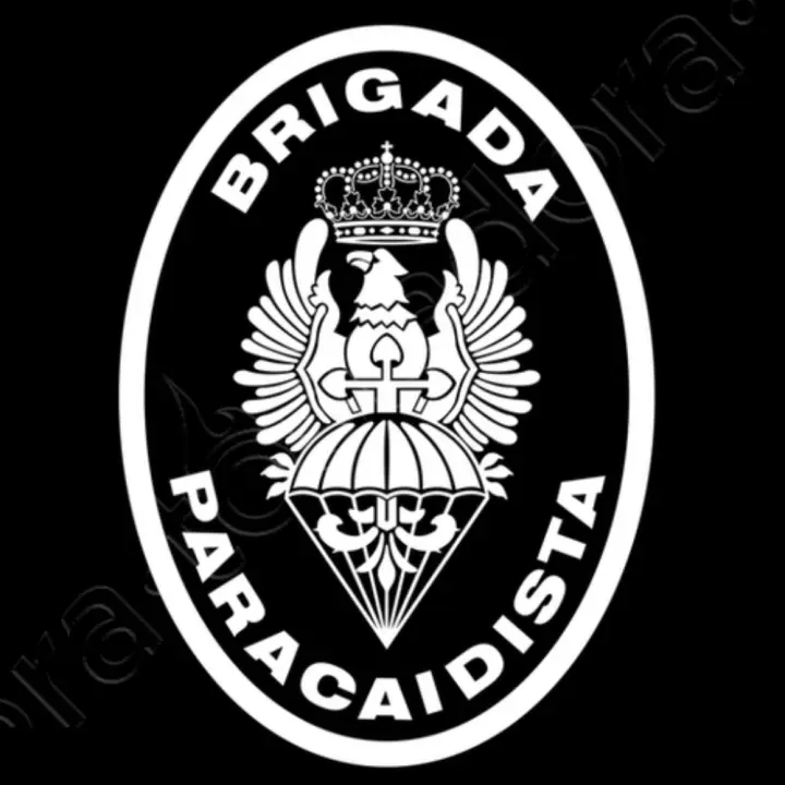 Camiseta Brigada Paracaidista España Camiseta del ejército Camisa de manga corta 100% algodón - 1