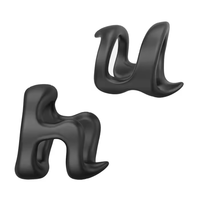 2PCS Anillo de silicona para pene Juguete sexual para adultos en forma de H, modelo en forma de U Anillos para pene para hombres Juguetes de testículos multiusos de silicona Dispositivo de estimulación sexual para pene suave y estirable - 1