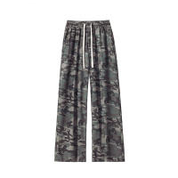 Pantalones de Seda de Hielo Camuflaje para Hombres CHAIFENKO Cómodos, Transpirables, Longitud Completa, Ajuste Regular - details 1