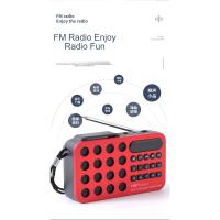 Mini Radio FM portátil de bolsillo, altavoces inalámbricos con carga Solar, compatible con reproducción de tarjetas USB TF, receptor de Radio FM compatible con Bluetooth - details 4
