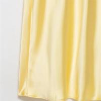 Vestido de Satén Sin Mangas y Sin Espalda Versátil Falda Larga con Correas Sueltas para Mujer en Verano - details 3