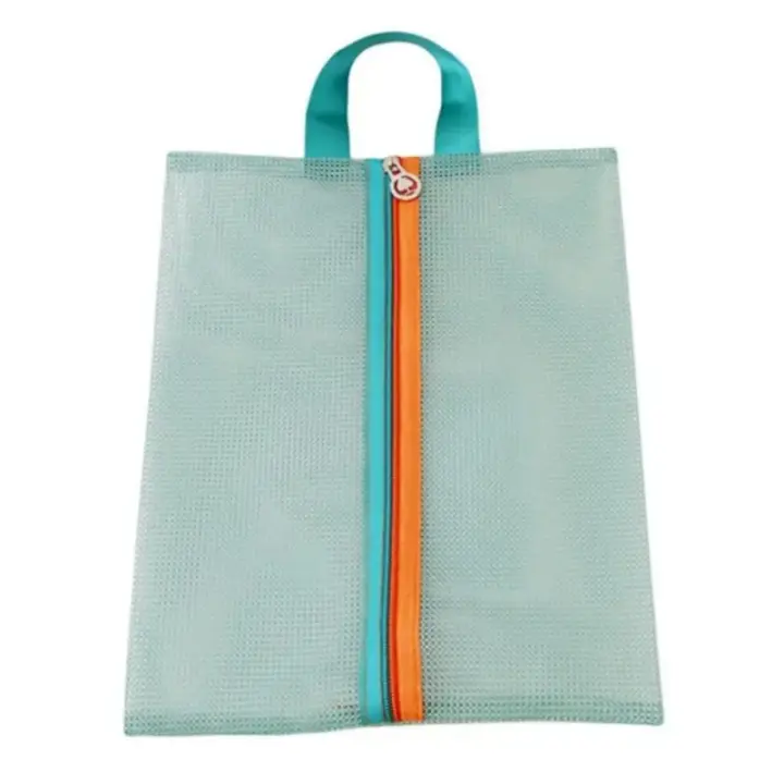 Bolsa de Viaje de Malla Portátil Set de 4 Bolsas para Ropa de Viaje Organizador de Almacenamiento de Prendas de Ropa de Baño - 1