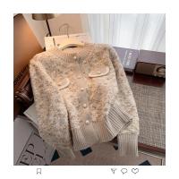 Chaqueta tipo suéter de estilo francés para mujer, cárdigan de punto súper hermoso grueso y de alta gama para otoño e invierno - details 10