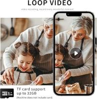 Cámaras ocultas -1080P HD WiFi Cámara de seguridad -Mejor mini cámara Cámaras espía - Cámara inalámbrica WiFi - Nanny Cam - Cámaras de coche para vigilancia - Cámara de vigilancia con detección de movimiento y visión nocturna - details 3