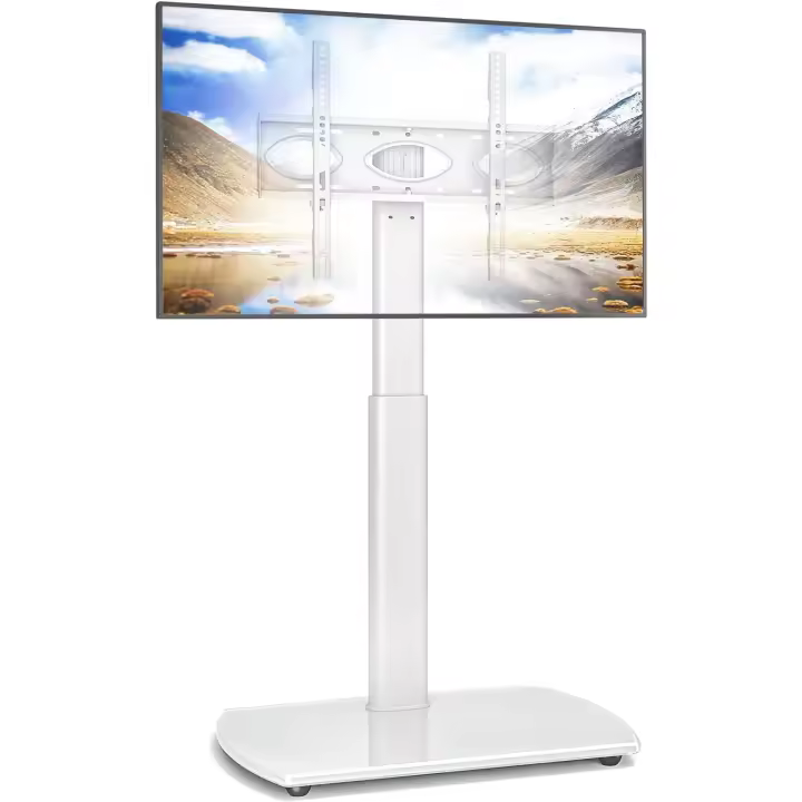 Soporte de TV de pie para TV de 32-65 pulgadas de plasma LED LCD, soporte de TV de suelo con rotación y altura ajustable hasta 35 kg, VESA máx 400x400 mm - 1