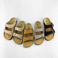 Zapatillas de cuero de vacuno, zapatillas frescas, zapatos de playa de verano, suela antideslizante suave, zapatos de pareja para hombres y mujeres - details 18
