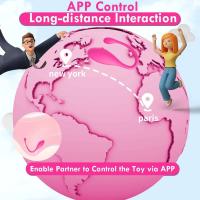 Vibrador inalámbrico con Bluetooth para mujer y adulto, huevo con Control remoto por aplicación, estimulador de clítoris femenino, masajeador de punto G, Juguetes sexuales - details 2