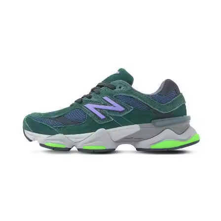Leten NB 9060 zapatillas para correr ligeras y transpirables color verde hombres mujeres YCWI zapatos de trabajo - 1