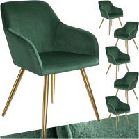 Sillas de Comedor Ergonómicas y Versátiles Juego de Sillas Tapizadas en Terciopelo - details 32