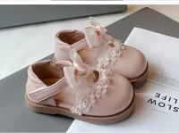Primavera 2025 nuevos zapatos de vestir antideslizantes de fondo suave elegantes de estilo coreano a la moda de cuero para niñas de princesa - details 9