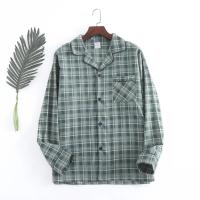 Trajes de casa para hombre, pantalones de manga larga, trajes para Otoño e Invierno, Pijamas para hombre, pijamas de franela con diseño a cuadros para hombre - details 25