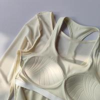 Traje de Yoga Sexy para Mujer Falda Deportiva Falsa de Poliéster Secado Rápido Cubierta de Pilates - details 8