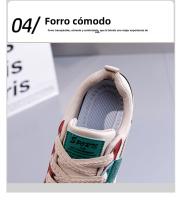 Nuevos Y Cómodos Zapatos Blancos, Zapatos Deportivos Versátiles Para Mujer, Zapatos De Tablero De Moda - details 5