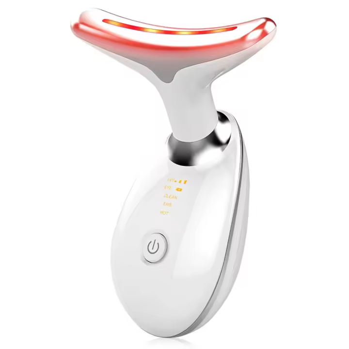 Red Light Therapy for Face, 7 Color LED Face Skin Rejuvenation for Face & Neck Beauty Device, Neck Tightening Device - 1