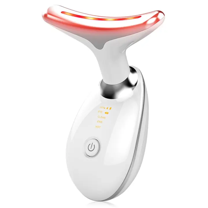 Red Light Therapy for Face, 7 Color LED Face Skin Rejuvenation for Face & Neck Beauty Device, Neck Tightening Device - 1