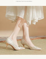 Tacones Altos para Mujer 2025 Estilo Chino Nacional Suave y Versátil Zapatos Individuales de Cheongsam Belleza - details 13