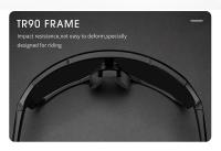 Kapvoe-gafas de sol polarizadas para hombre, lentes de ciclismo para correr, deportes al aire libre, bicicleta, MTB - details 2