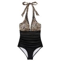 New Sexy Deep V One Piece Swimsuit Women Mesh Backess Swimwear Female Monokini Bathers Bathing Suits Summer Beach Wear - details 37