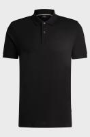 Polo BOSS pallas en algodón beige negro - details 8