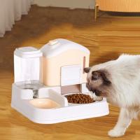 Alimentador de agua automático 2 en 1 para gatos, cuenco de comida para perros y gatos desmontable de gran capacidad, a prueba de derrames, separación en seco y húmedo, cuenco doble para perros - details 11