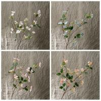 Flor de Lila Artificial de tacto Real, rama de flor de Lila de seda hecha a mano de lujo, flor falsa elegante, decoración de jardín al aire libre - details 10