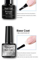 Set de Función de Uñas y Eliminación Potente con Removedor de Esmalte de Uñas/Antideslizante/Suavizante de Piel Muerta/Sellante/Primerio de Marca Limegirl - details 2