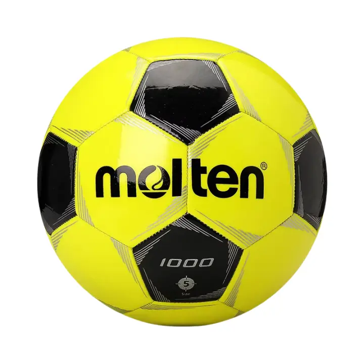 Molten1000BY Balón de fútbol soccer Tamaño 5 Cuero suave resistente al desgaste PU para competición y entrenamiento - 1